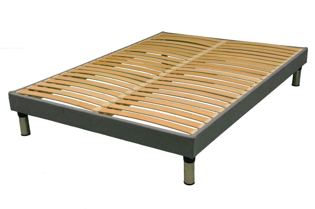 Sommier lattes cadre bois Lateco - Matelas Gepo